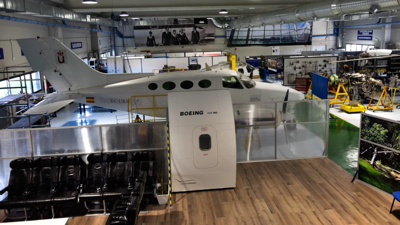 Instalaciones de Aviation Group.